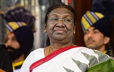 குடியரசுத் தலைவர் திரெளபதி முர்மு (கோப்புப் படம்)