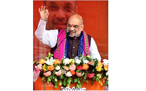 திரிபுராவில் பாஜக ஆட்சிக்கு வந்தால் கல்லூரி மாணவிகளுக்கு இலவச ஸ்கூட்டி: அமித்ஷா