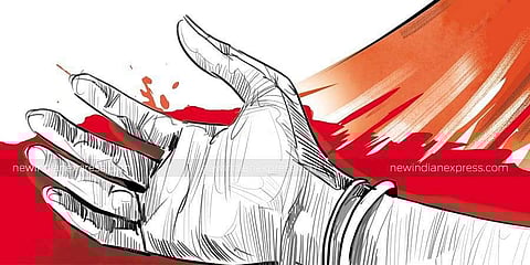 காதலிக்கு தொல்லை கொடுத்த நண்பனின் தலையை துண்டித்து இதயத்தை வெளியே எடுத்த நண்பன்!