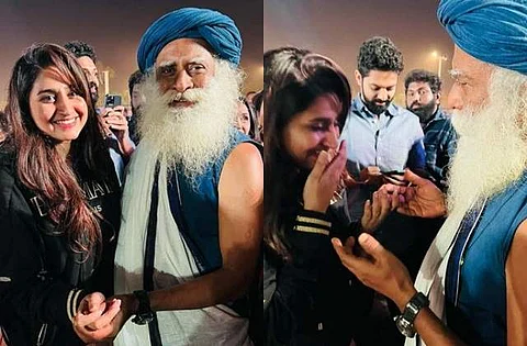 ''என் வாழ்க்கையில் முக்கியமானவர்..'' ஜக்கி வாசுதேவ் குறித்து நடிகை கருத்து!