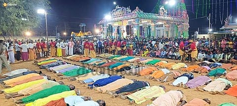 பொன்னர் – சங்கர் வீரவரலாற்று படுகளம் சாய்தல், பின் எழுப்புதல் நிகழ்வு