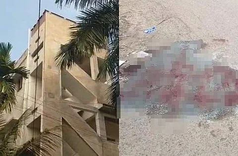 காதலியின் தாயார் பார்த்ததால்... மாடியிலிருந்து குதித்த கல்லூரி மாணவன் பலி!