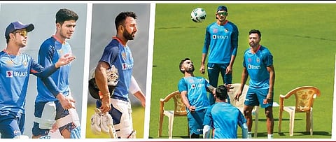 பாா்டா் - காவஸ்கா் டெஸ்ட் தொடா் - 3 ஸ்பின்னா்களுடன் களம் காண முனைப்பு