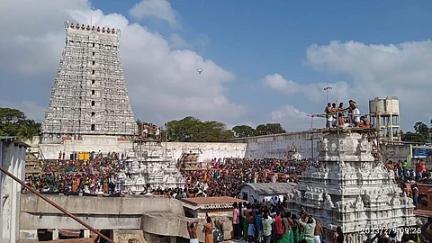 திருச்செந்தூர் முருகன் கோயிலில் தை உத்திர வருஷாபிஷேகம்!