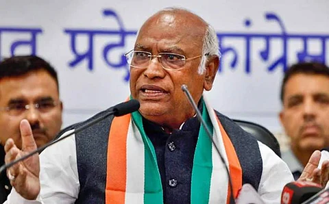 காங்கிரஸ் தலைவர் மல்லிகார்ஜுன கார்கே