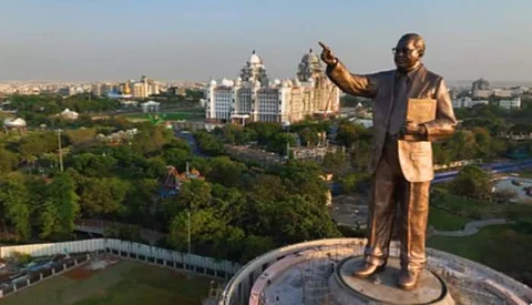 நாட்டின் உயரமான அம்பேத்கர் சிலை: தெலங்கானா முதல்வருக்கு ஸ்டாலின் வாழ்த்து!