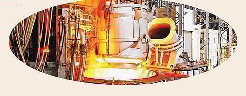 சாதனை அளவில் கச்சா உருக்கு உற்பத்தி: செயில்