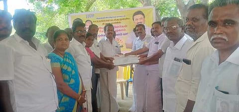 திமுக உறுப்பினா் சோ்க்கை முகாம்