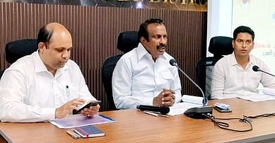 அத்திக்கடவு-அவிநாசி திட்ட பணிகள் மே இறுதிக்குள் செயல்பாட்டுக்கு வரும்: அமைச்சா் சு.முத்துசாமி