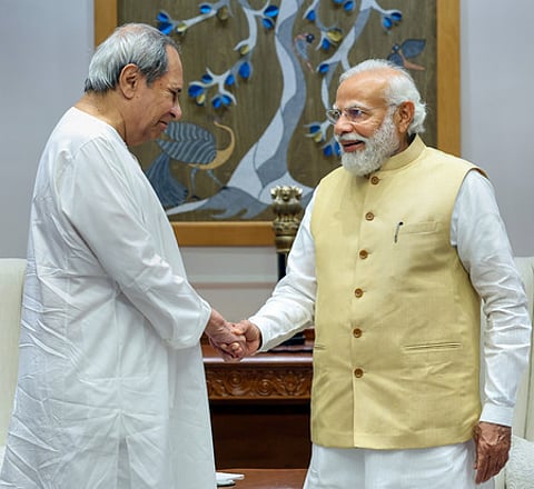 2024 மக்களவைத் தோ்தலில் பிஜேடி தனித்துப் போட்டி: நவீன் பட்நாயக்