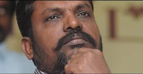 ஆசிரியர்கள் போராட்டம்: திருமாவளவன் நேரில் ஆதரவு