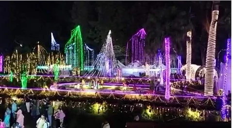 ஏற்காடு கோடை விழா: சுற்றுலா பயணிகளைக் கவர்ந்த மின்னொளி