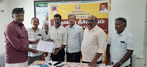 உத்தமபாளையத்தில் வருவாய்த் தீா்வாயம்