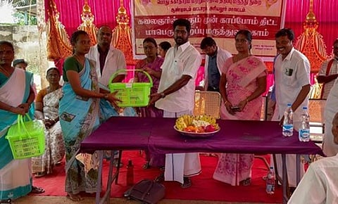 ஆண்டிமடம் அருகே ஆவின் பாலகம் திறப்பு