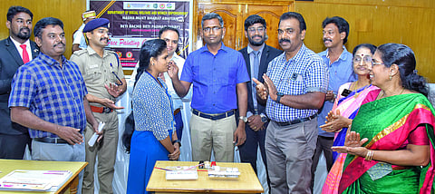 போதைப் பொருளுக்கு எதிரானமுக சித்திரம் வரையும் போட்டி