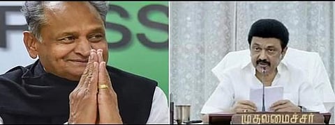 ராஜஸ்தான் முதல்வருக்கு பிறந்தநாள் வாழ்த்து தெரிவித்தார் முதல்வர் ஸ்டாலின்!