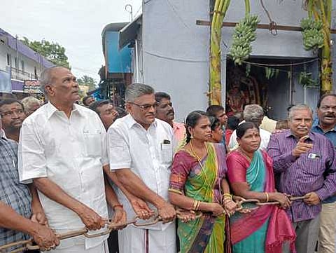 ராதாபுரம் நித்திய கல்யாணி அம்மன் கோயிலில் சித்திரைத் தேரோட்டம்