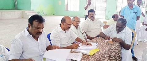 பாப்பிரெட்டிப்பட்டி தொகுதியில் திமுக உறுப்பினா் சோ்க்கை முகாம்