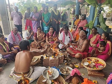 சதாசிவ லிங்கேஸ்வரா் கோயிலில் மண்டலாபிஷேகம்