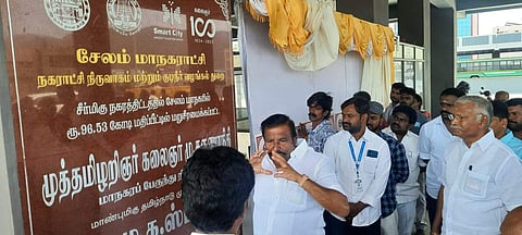 ஸ்டாலின் சேலம் பயணம்: முன்னேற்பாடுகளை ஆய்வு செய்த கே.என். நேரு