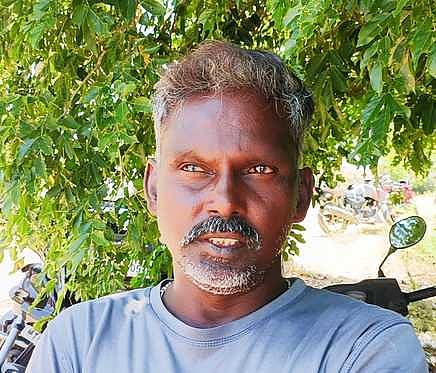 கைது செய்யப்பட்ட அருள்செல்வம்.