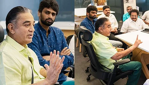 நடிகர் கமல் - இயக்குநர் வினோத் - விவசாயிகள் சந்திப்பு: காரணம் என்ன?