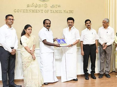 வனத்துறை சார்பில் காலநிலை செயல் திட்ட கையேட்டினை வெளியிட்டார் முதல்வர்