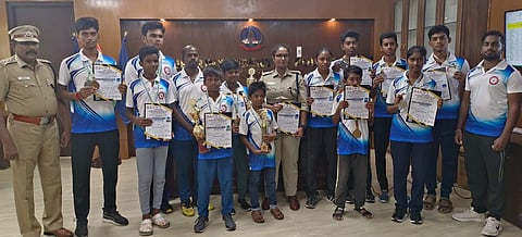 தேசிய விளையாட்டுப் போட்டி: 7 தங்கங்களை வென்ற ராணிப்பேட்டை வீரர்கள்!