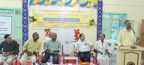 ஸ்ரீவிலி.யில் வருமான வரித் தாக்கல் குறித்த விழிப்புணா்வுக் கூட்டம்