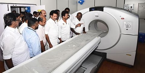 தஞ்சாவூா் மருத்துவக் கல்லூரியில் பெட் சிடி ஸ்கேன் மையம் திறப்பு