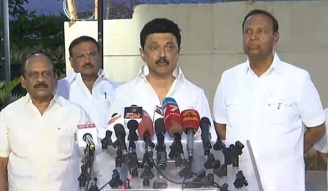 பிரதமர் வேட்பாளர் குறித்து முடிவு செய்யவில்லை: முதல்வர் ஸ்டாலின்