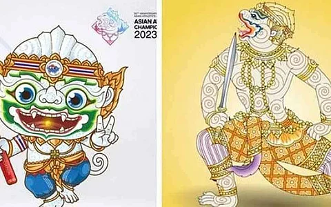 ஆசிய தடகள சாம்பியன்ஷிப் தொடரின் சின்னமாக அனுமன்!