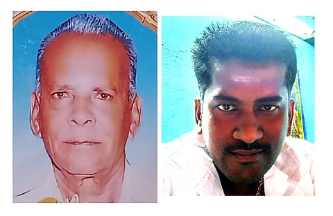 உயிரிழந்த பொன்னுச்சாமி, கணேசன்.