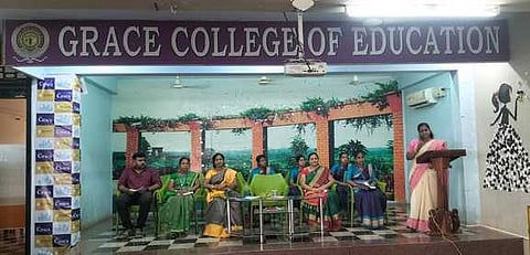 படந்தாலுமூடு கிரேஸ் கல்லூரியில் சுற்றுச்சூழல் தின விழா