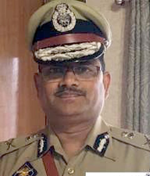 புதுவை புதிய டிஜிபி டி.சீனிவாசன்.