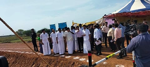 தஞ்சாவூா் முதலைமுத்துவாரி ஆற்றில் முதல்வா் மு.க.ஸ்டாலின் ஆய்வு!