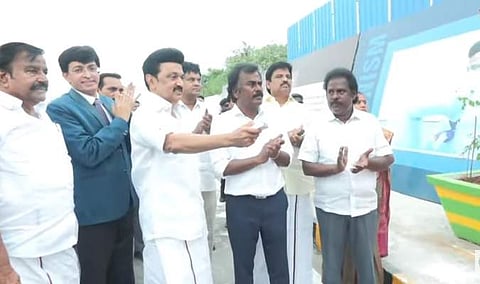 பெரம்பூர் ஸ்டீபென்சன் சாலை உயர்மட்ட மேம்பாலத்தை திறந்துவைத்தார் முதல்வர்