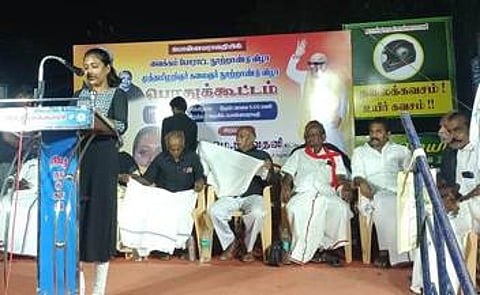 பொன்னமராவதியில்திராவிடா் கழகப் பொதுக்கூட்டம்