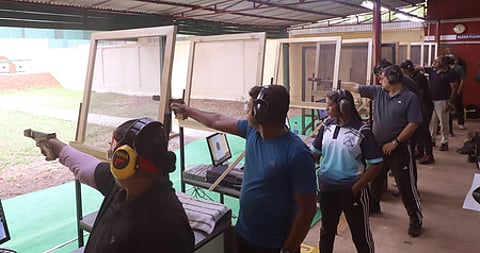 மாநில துப்பாக்கிச் சுடும் போட்டிகள் தொடக்கம்