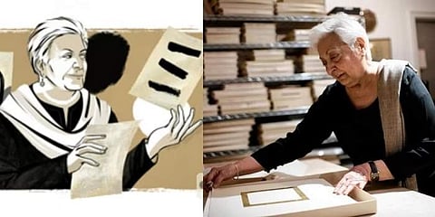 இந்திய-அமெரிக்க கலைஞர் ஜரீனா ஹாஷ்மி பிறந்தநாள்: சிறப்பு கவன ஈர்ப்புச் சித்திரம் வெளியிட்ட கூகுள்!