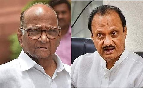 சரத் பவார், அஜித் பவார்