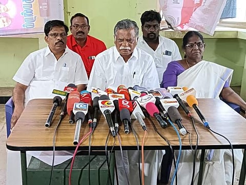 பாஜக ஆட்சி தொடர்ந்தால் நாட்டில் ஜனநாயகம் இருக்காது: முத்தரசன் பேட்டி