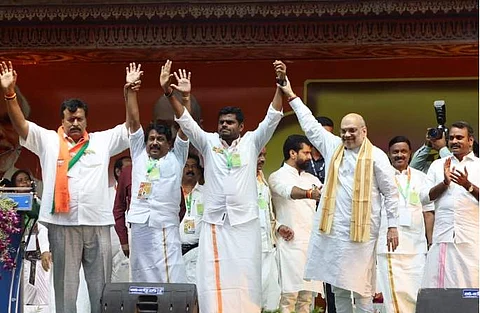 தமிழ்நாட்டை ஊழலில் இருந்து விடுவிப்பதற்கான பயணம்தான் என் மண், என் மக்கள்: அமித் ஷா