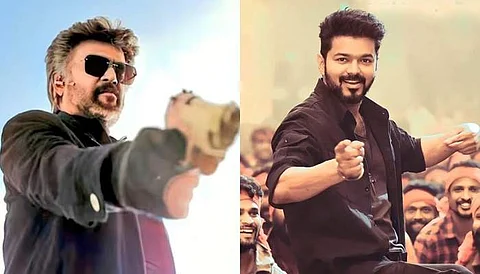 ஜெயிலர் இசை வெளியீட்டு விழாவில் டிரெண்டான விஜய்!