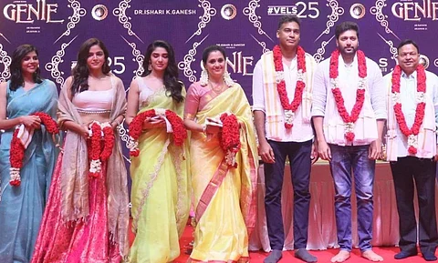 பூஜையுடன் துவங்கிய ஜெயம் ரவியின் ஜீனி படப்பிடிப்பு!