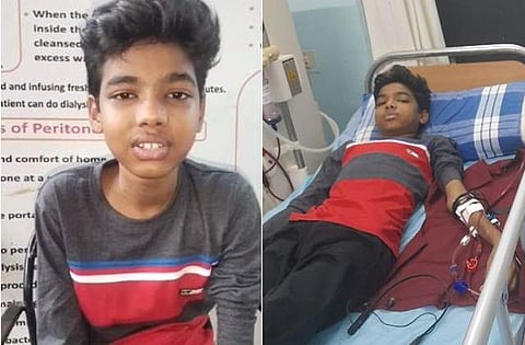 முதல்வருக்கு கோரிக்கை வைக்கும் சிறுவன்