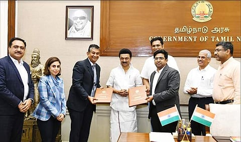 ரூ.515 கோடி முதலீட்டில் புதிய தொழிற்சாலை: கோத்ரேஜ் நிறுவனத்துடன் புரிந்துணர்வு ஒப்பந்தம்