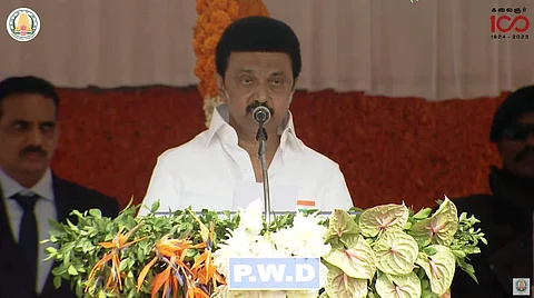 தமிழக முதல்வர் மு.க.ஸ்டாலின்