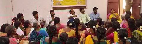 புதுக்குளம், பள்ளக்குறிச்சி, நெடுங்குளத்தில் கிராம சபைக் கூட்டம்