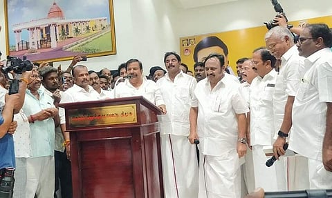 வாழப்பாடியில் மு.க. ஸ்டாலின் அறிவாலயம்: அமைச்சர் கே.என். நேரு திறந்து வைத்தார்